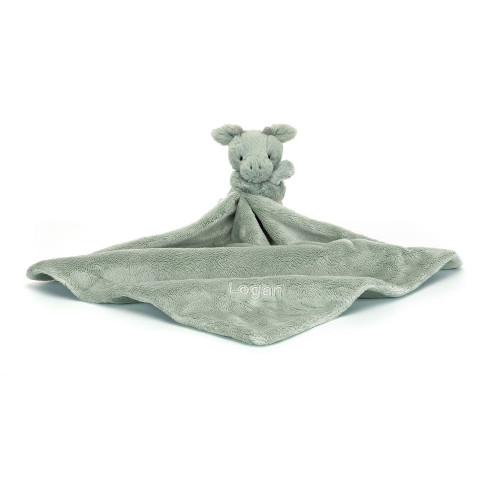 Personalised Bashful Dragon Soother, Main View Personalised Bashful Dragon Soother, Main View