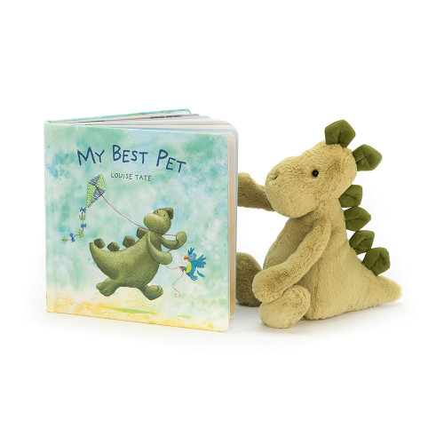 My Best Pet Book and Bashful Dino, Main View My Best Pet Book and Bashful Dino, Main View