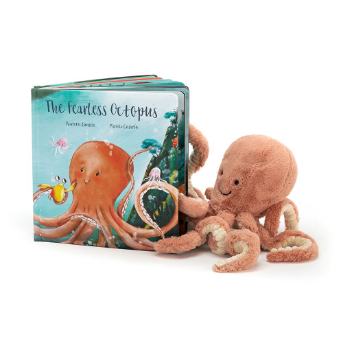 Odell, The Fearless Octopus Book and Odell Octopus, Main View