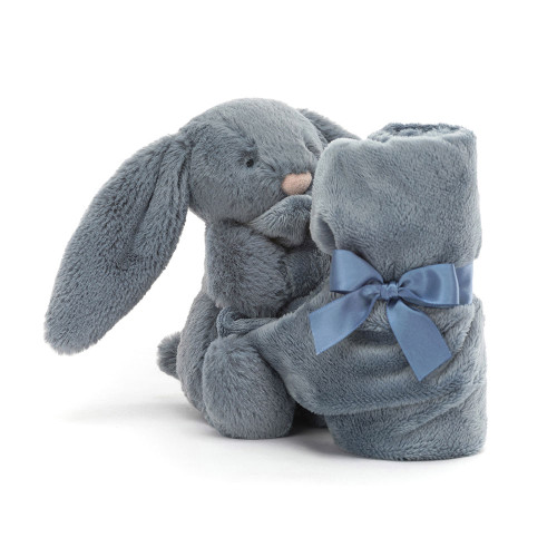 Bashful Dusky Blue Bunny Soother, Main View Bashful Dusky Blue Bunny Soother, Main View