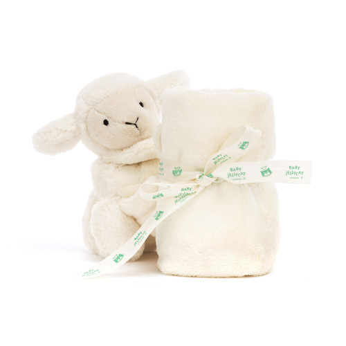Bashful Lamb Soother, Main View Bashful Lamb Soother, Main View