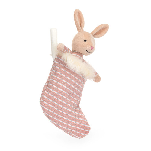 Shimmer Stocking Bunny, Main View Shimmer Stocking Bunny, Main View