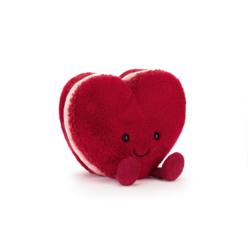 Amuseables-Arlette-Heart-Macaron-(Red), Main View