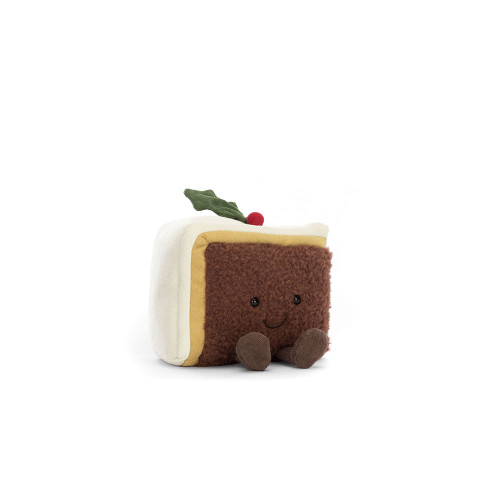 Amuseables Slice of Christmas Cake, Main View Amuseables Slice of Christmas Cake, Main View