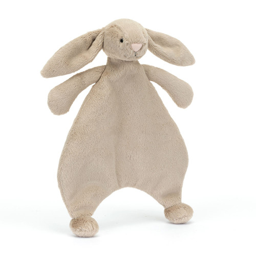 Bashful Beige Bunny Comforter, Main View