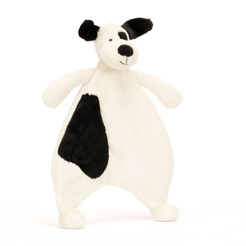 Bashful Black & Cream Puppy Comforter, Main View Bashful Black & Cream Puppy Comforter, Main View
