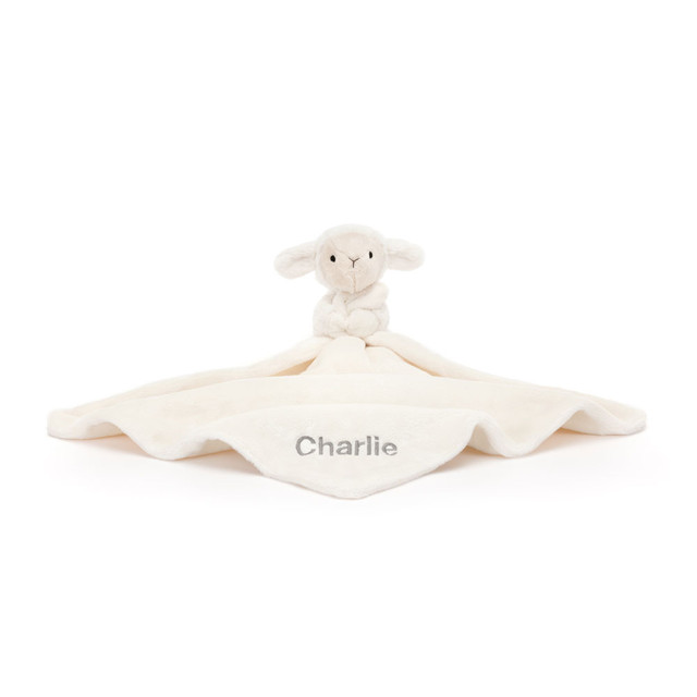 Personalise Bashful Lamb Soother