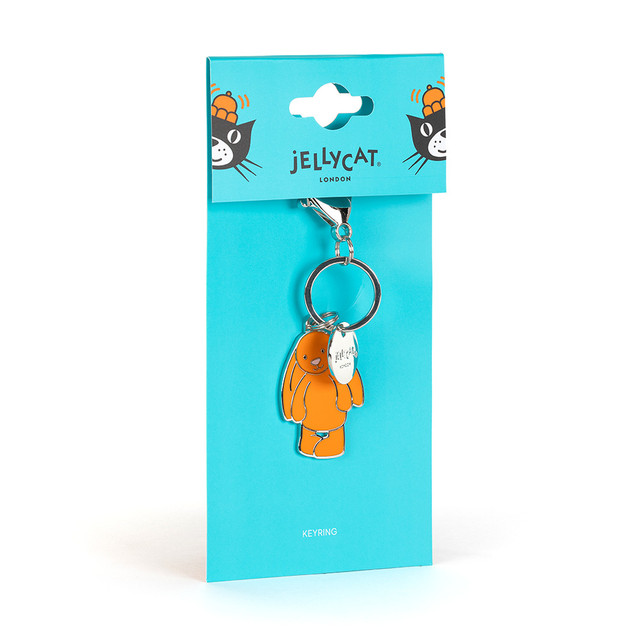 Orange Bashful Keyring