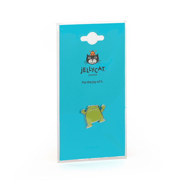 Ricky Rain Frog Pin Badge
