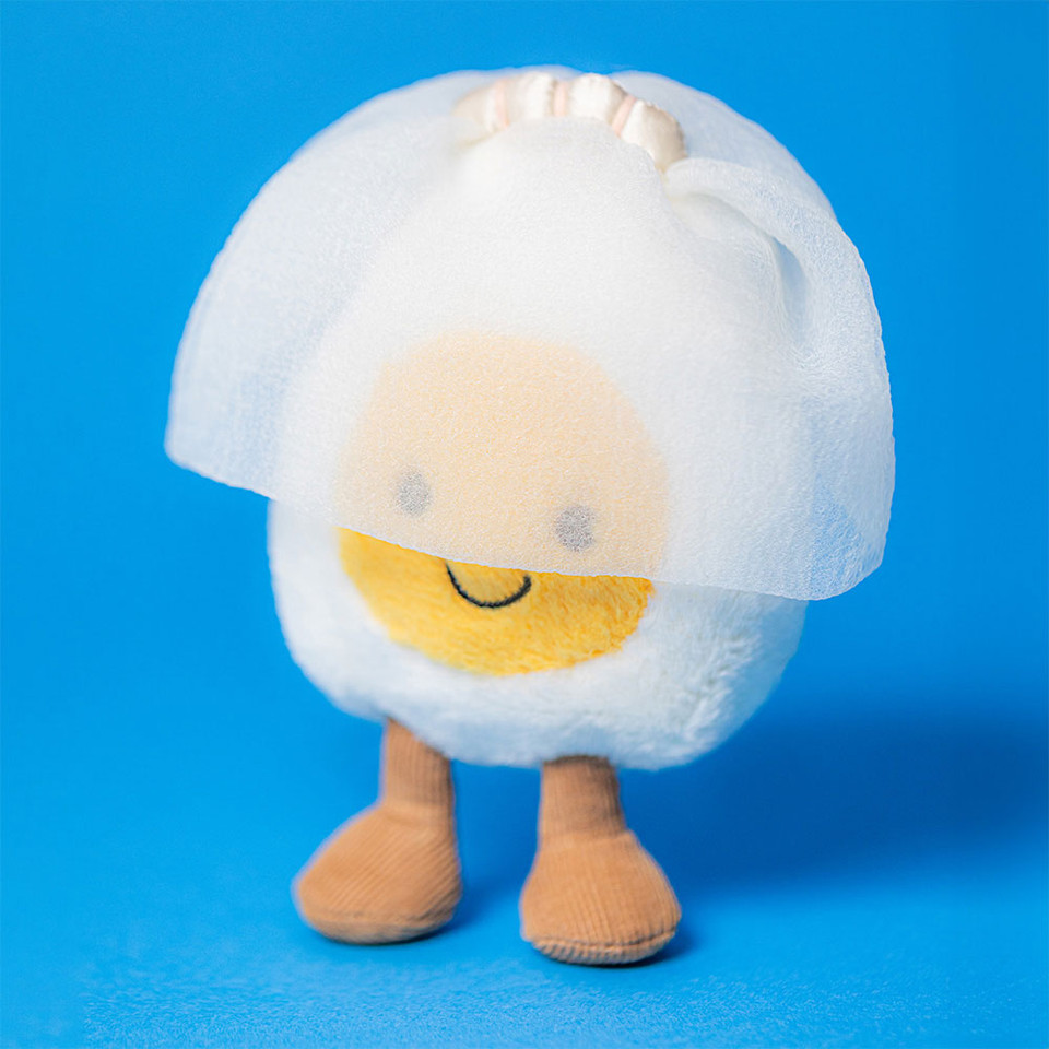 Amuseables Boiled Egg Scientist Outfit
