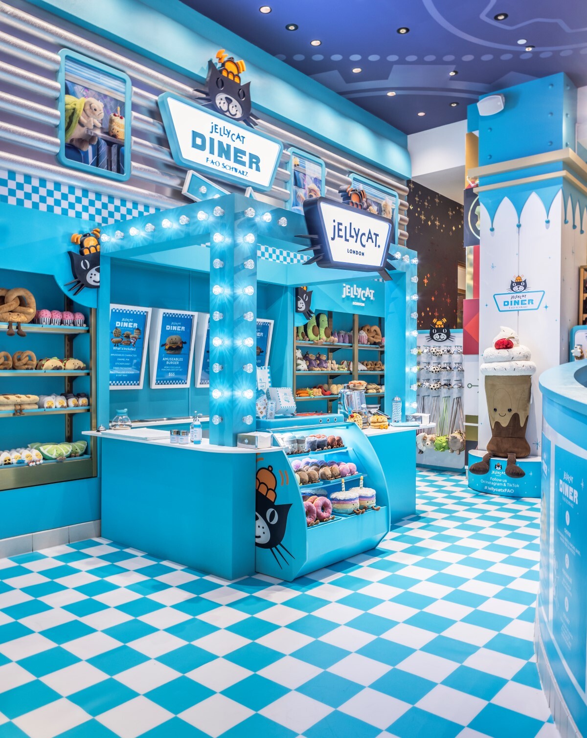 Jellycat Diner Experience at FAO Schwarz, New York