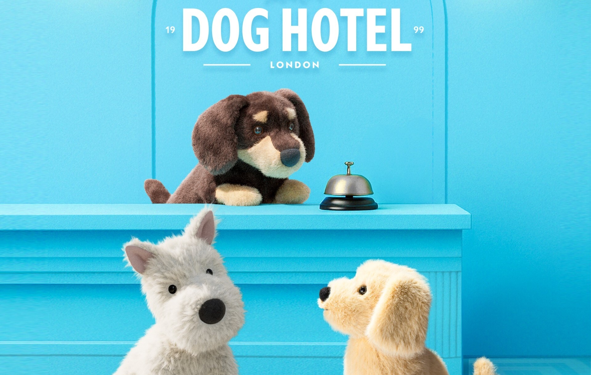 Jellycat Dog Hotel experience at Goodwoof