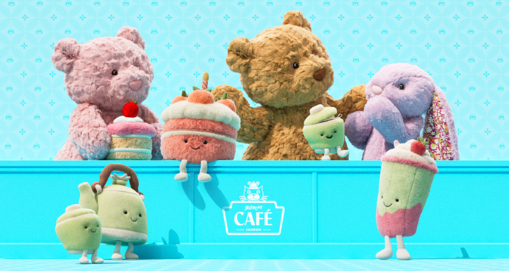 ジェリーキャット上海イベント限定 いちごベア 最新💕Jellycat 上海限定Shanghai Limited 繼上年超受歡迎嘅玉蘭