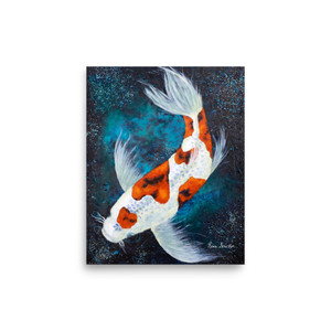 Koi Fish Paper Print