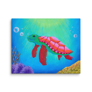Turtles on Canvas