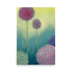 Alliums Paper Print