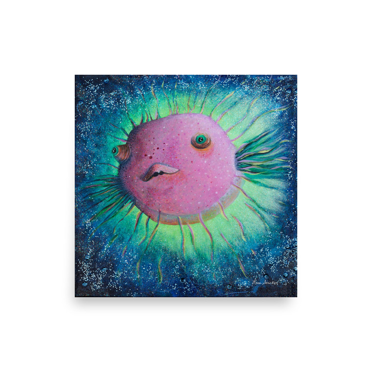 Pufferfish Paper Print