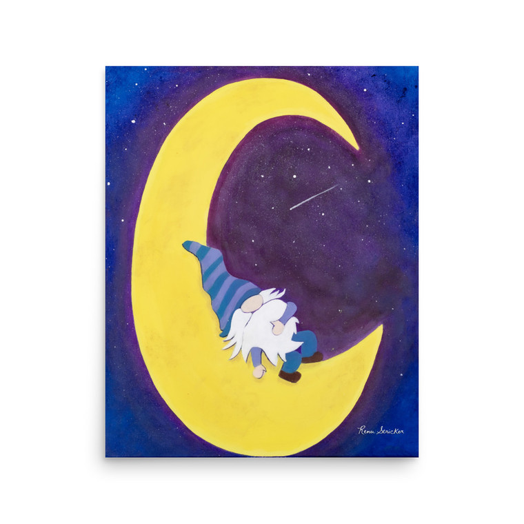 Gnome Paper Print