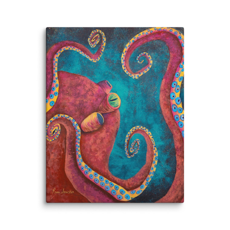 Octopus on Canvas