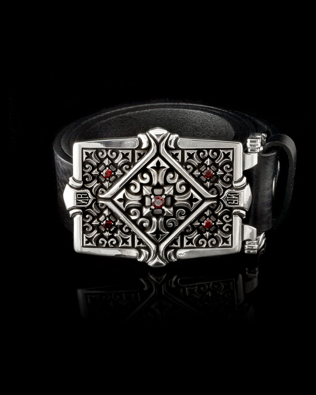 Drextyn Belt Buckle by NightRider Jewelry - Front View