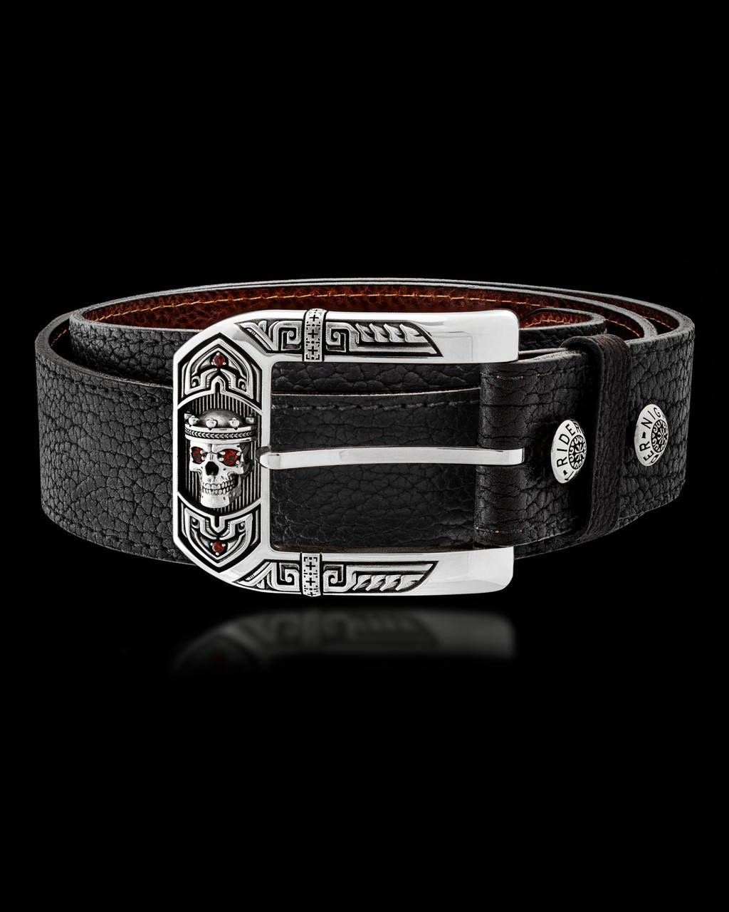 Guardian Latch Belt Buckle in Solid Sterling Silver