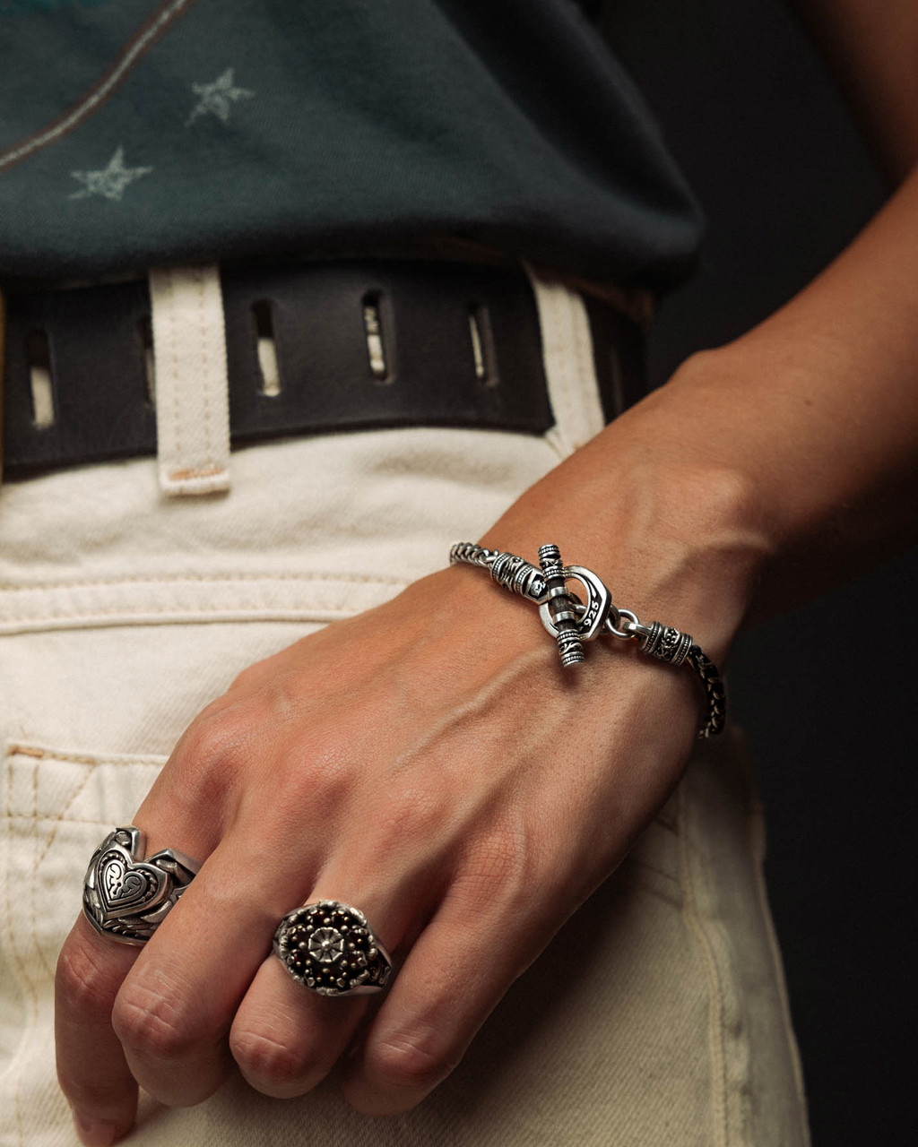 NightRider Toggle Bracelet