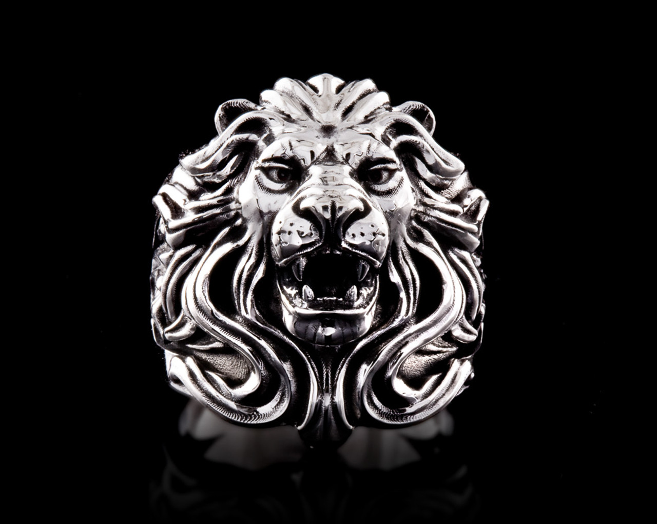 Lionhead Ring - Lionheart – Patricia Nash