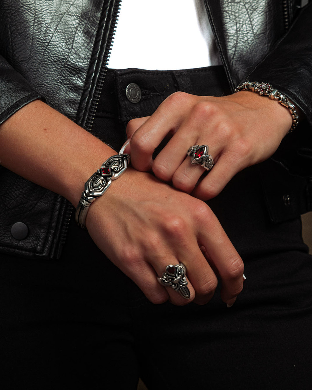 Sanctified Slim Cuff Bracelet