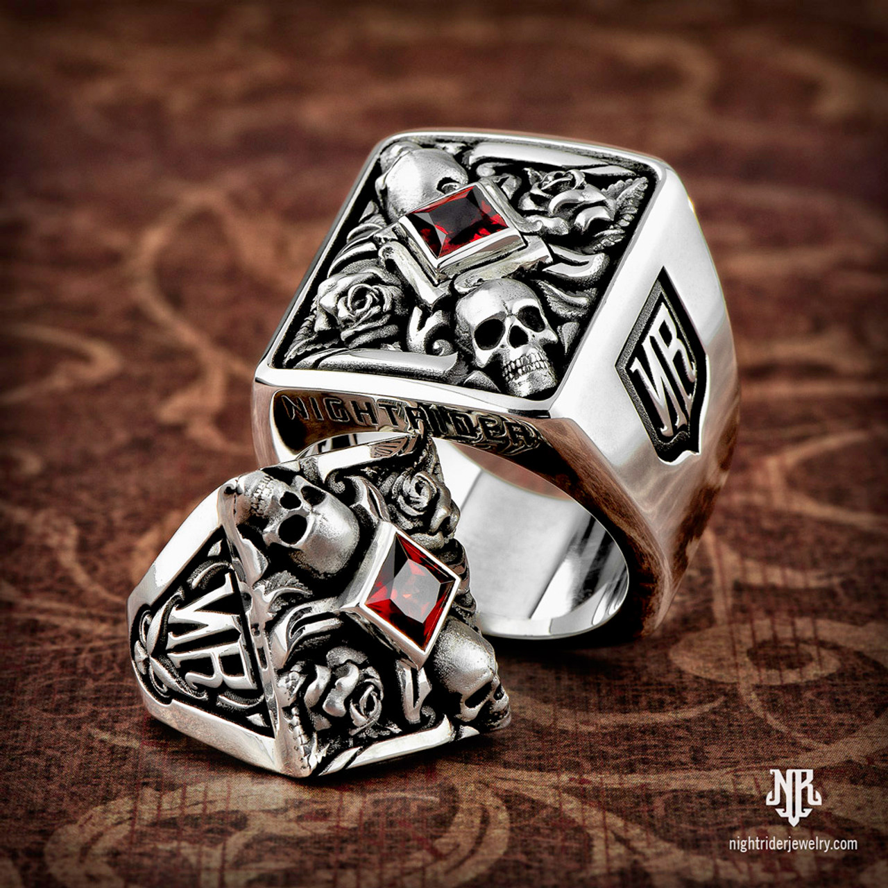 2.25cttw Black Onyx Skull Engagement Ring 10k White Gold Mesh Skull Wedding  Ring | eBay