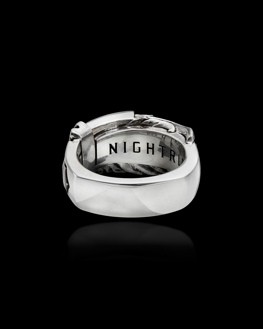 超希少 NightRider RING KWG inc Silver 925
