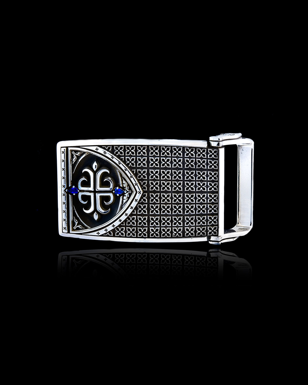 Hannibal Dress Style Silver Buckle by NightRider Jewelry - Buckle Only Hannibal Dress Style Silver Buckle by NightRider Jewelry - Buckle Only