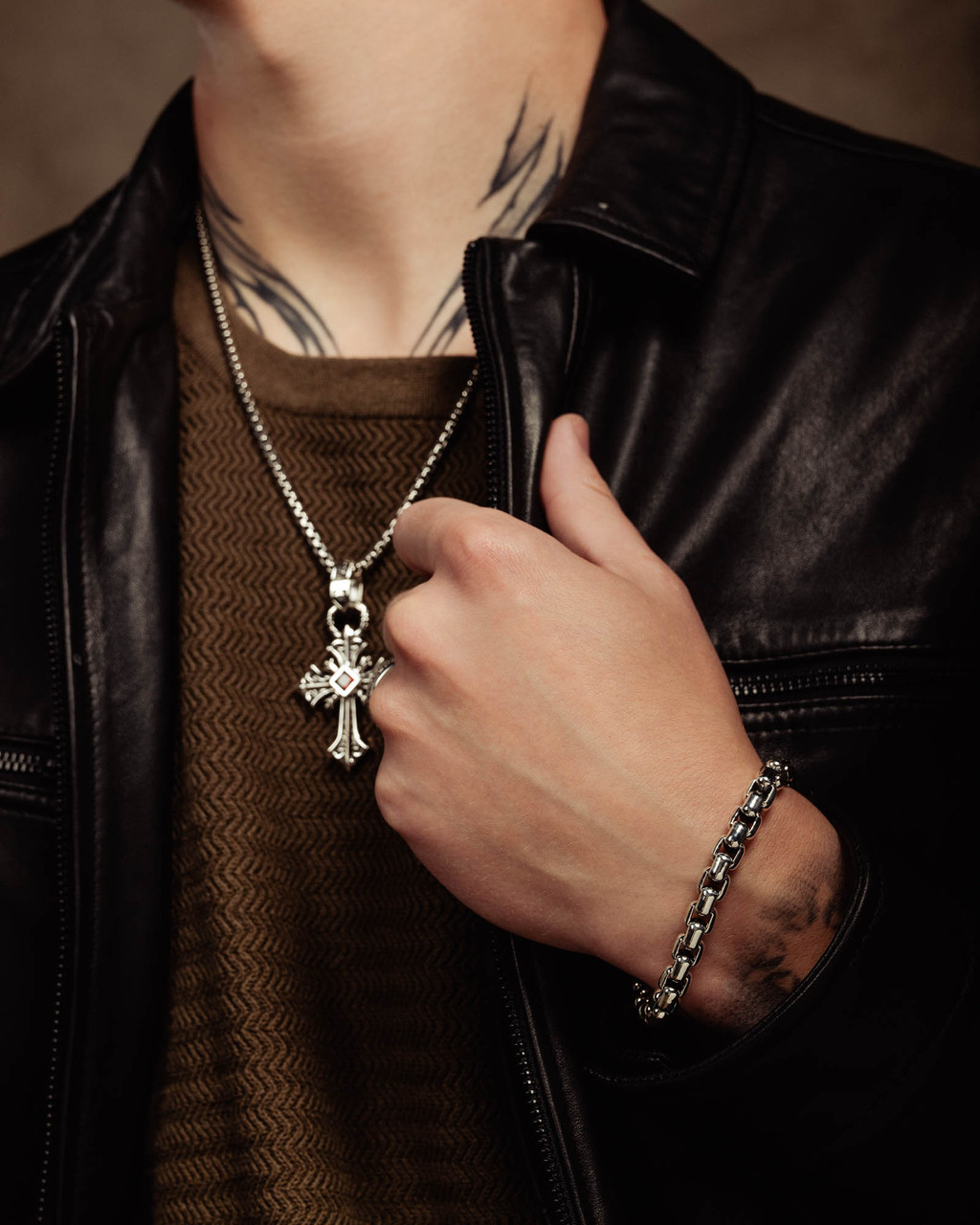 Box Toggle Bracelet | Silver Bracelet | NightRider Jewelry