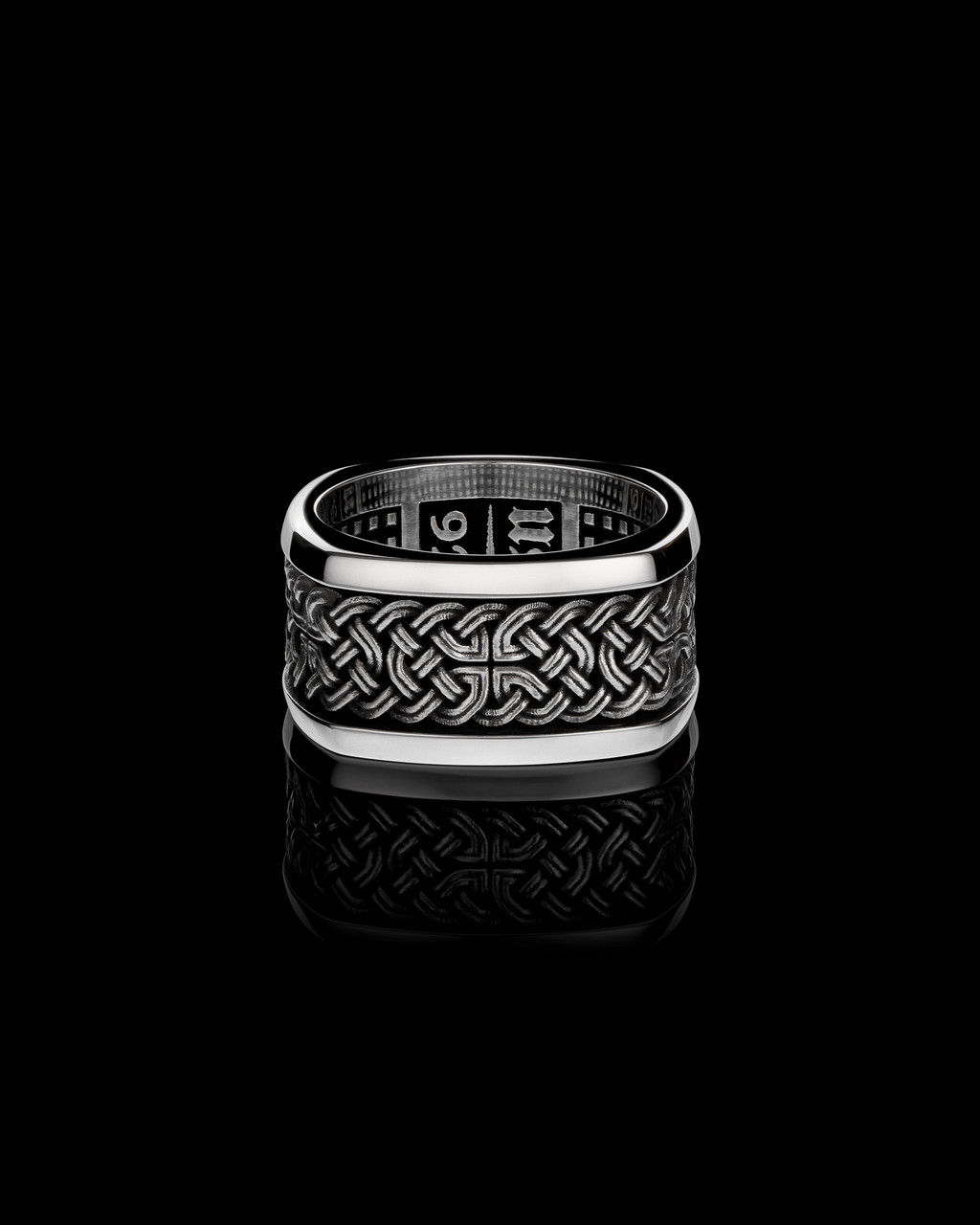 Celtic Knot Band | Celtic Ring in Solid Sterling Silver