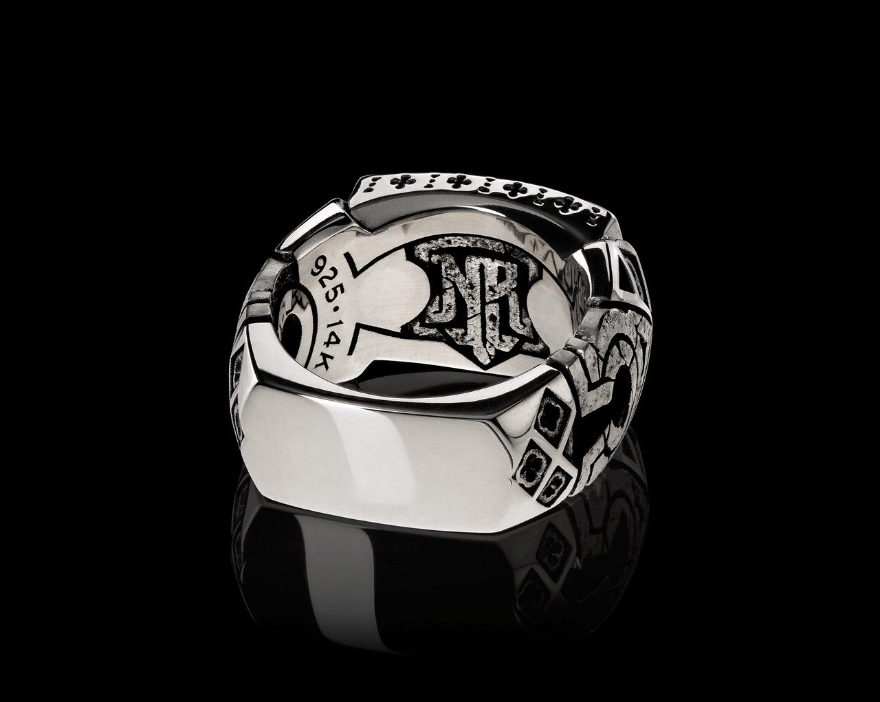 Conviction Band Luxe Edition | Two-Tone Signet Ring