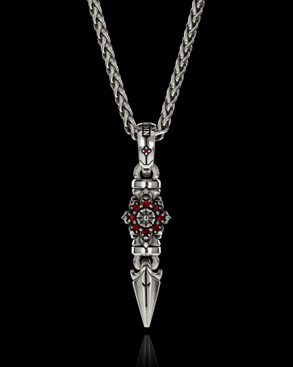 Grace Pendant | Women's Flower Pendant | NightRiderJewelry.com