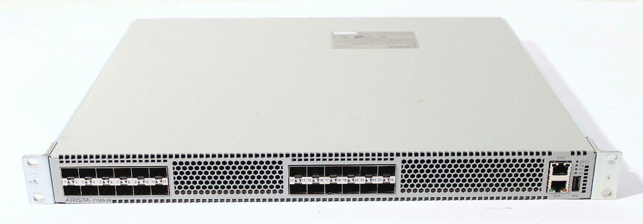 Arista DCS-7150S-24-F 7150 Series 24-Port 10GE SFP+ Front-to-Rear