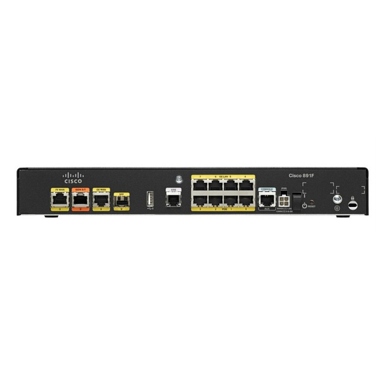 (CCNA、CCNP)Cisco891F Cisco C891F-K9 890 Series Gigabit Ethernet security router
