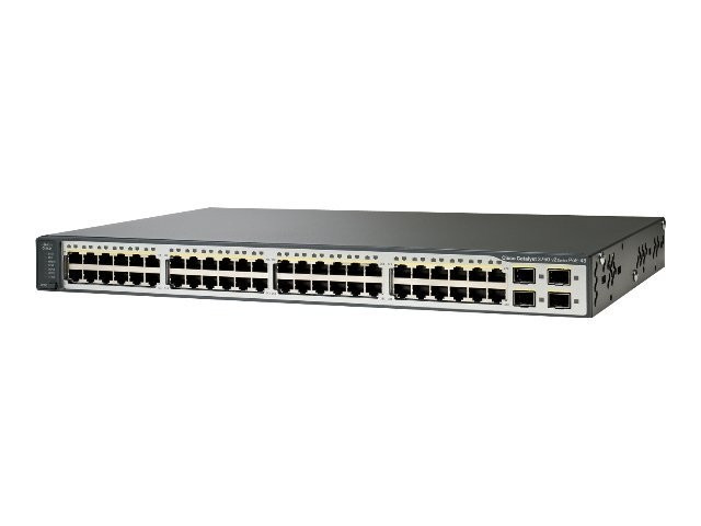 New Cisco Catalyst WS-C3750V2-48PS-E IP Services 48-Port PoE 
