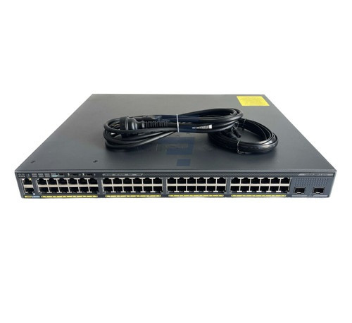 New Cisco WS-C2960X-48FPD-L 2960-X Series 48 Port Gigabit PoE 2