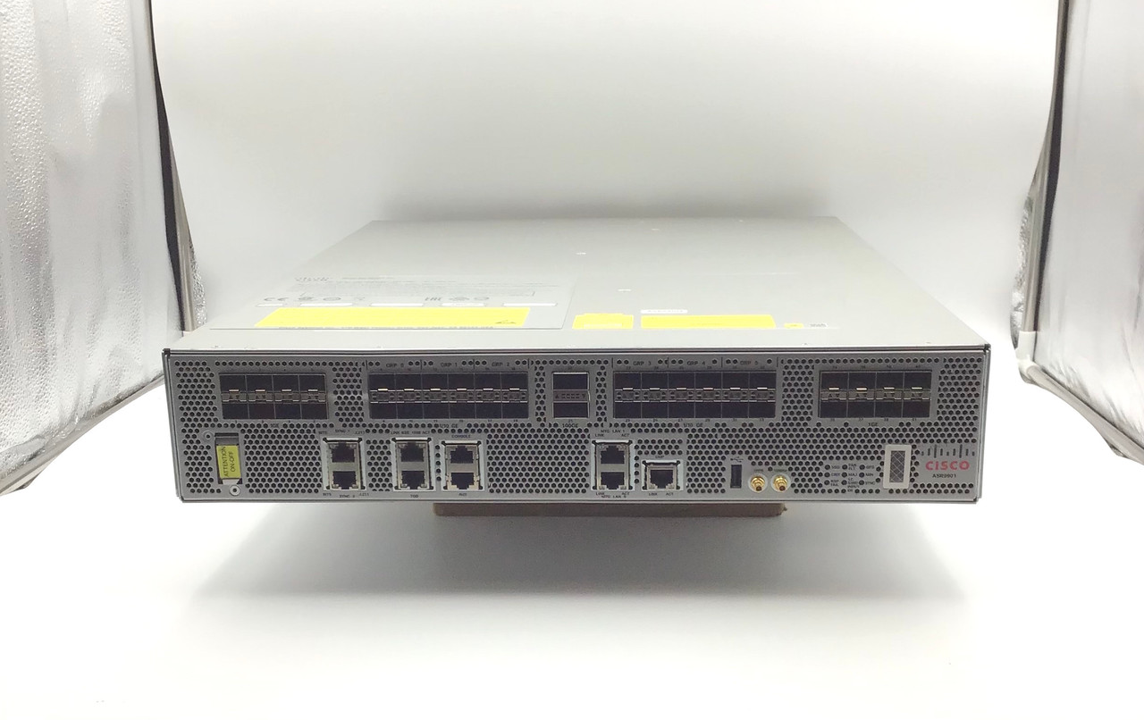 Cisco ASR-9901 Router 16x1G 24x1/10G 2x100G ports Dual AC