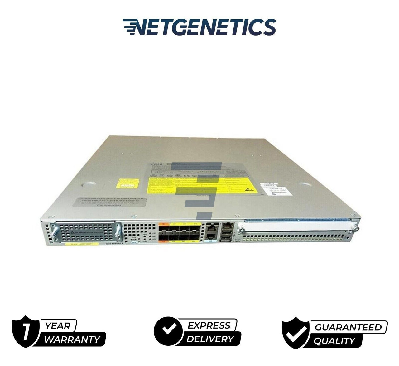 New Cisco ASR1001X-10G-K9 2 x 10GE, 6 built-in GE 2 AC Power 8GB DRAM