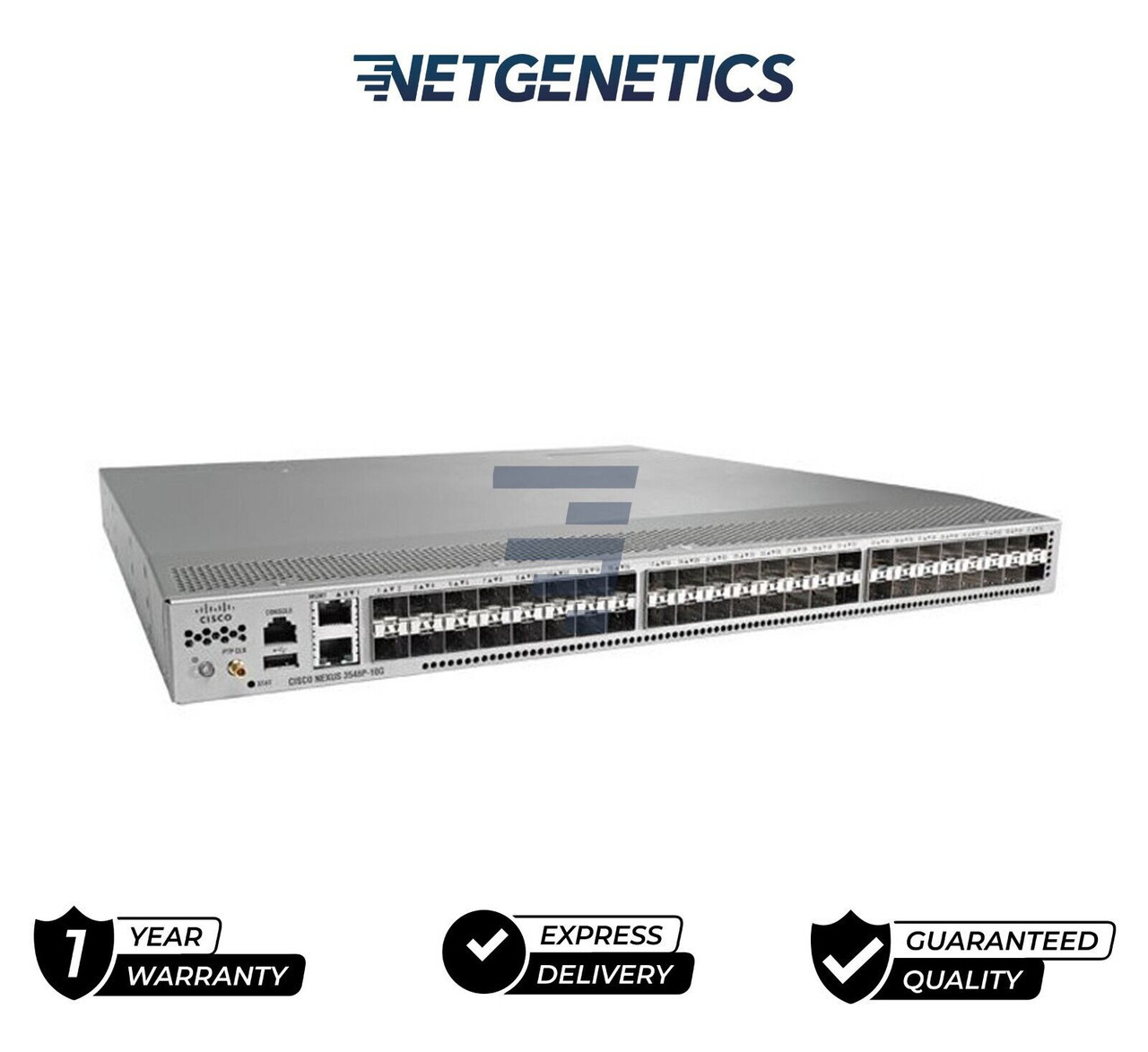 Cisco Nexus N3K-C3548P-10G 3548P-10G Switch 48x10G SFP+ Ports Dual AC