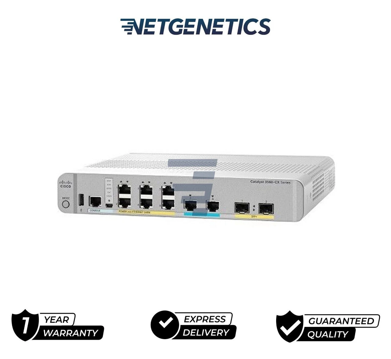 Cisco Catalyst 3560CX Gigabit Ethernet Switch WS-C3560CX-8XPD-S 