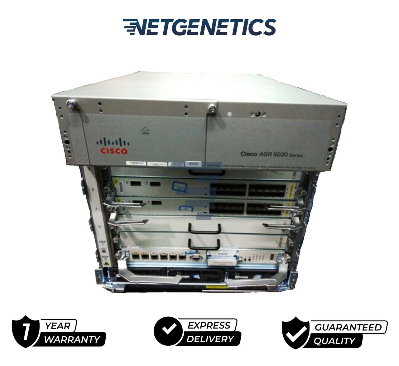 Cisco ASR-9006-AC Aggregation Services Router Chassis 3x A9K-3KW- AC