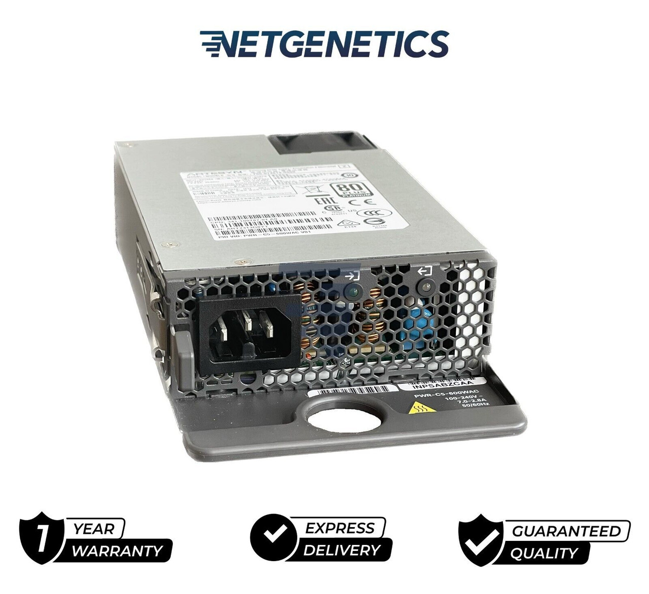 Cisco PWR-C5-600WAC 600W AC Power Supply for Catalyst 9200 1407021