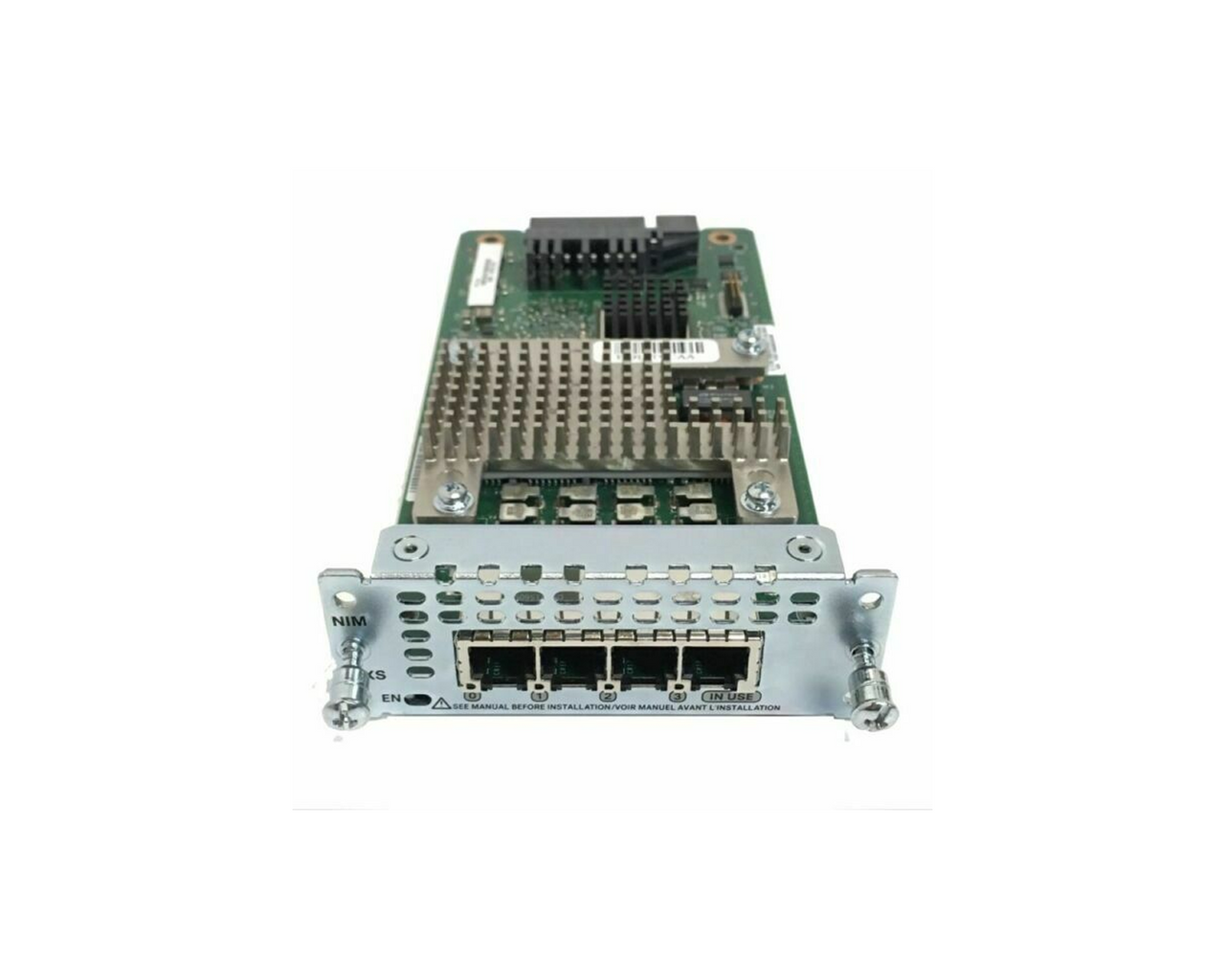Service Module Slots On Router CISCO NIM-4FXSP 4-Port Network Interface Expansion Module for 4000 ...