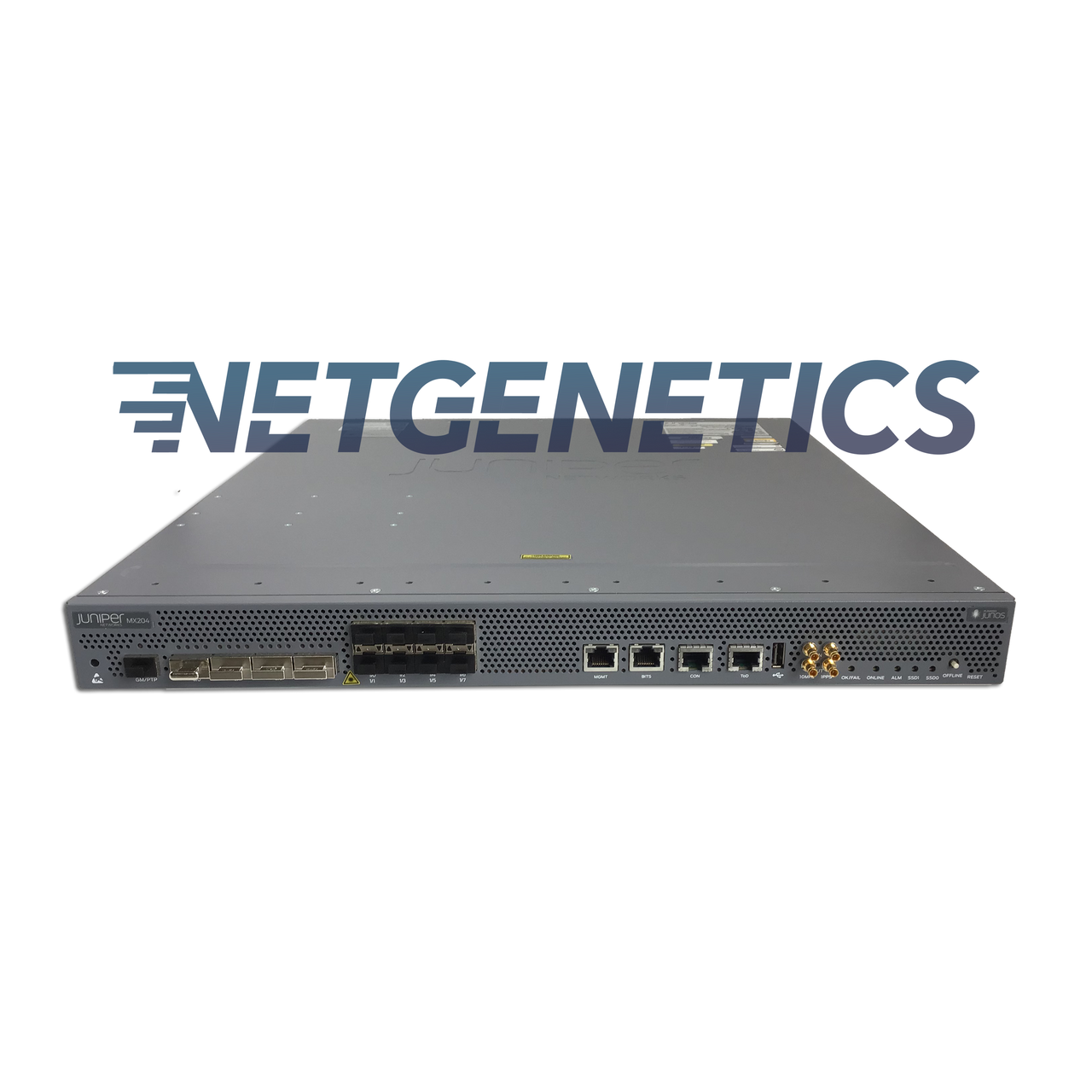 Juniper Networks MX204 AC VERSION with Junos-64 dual PSU and Fans