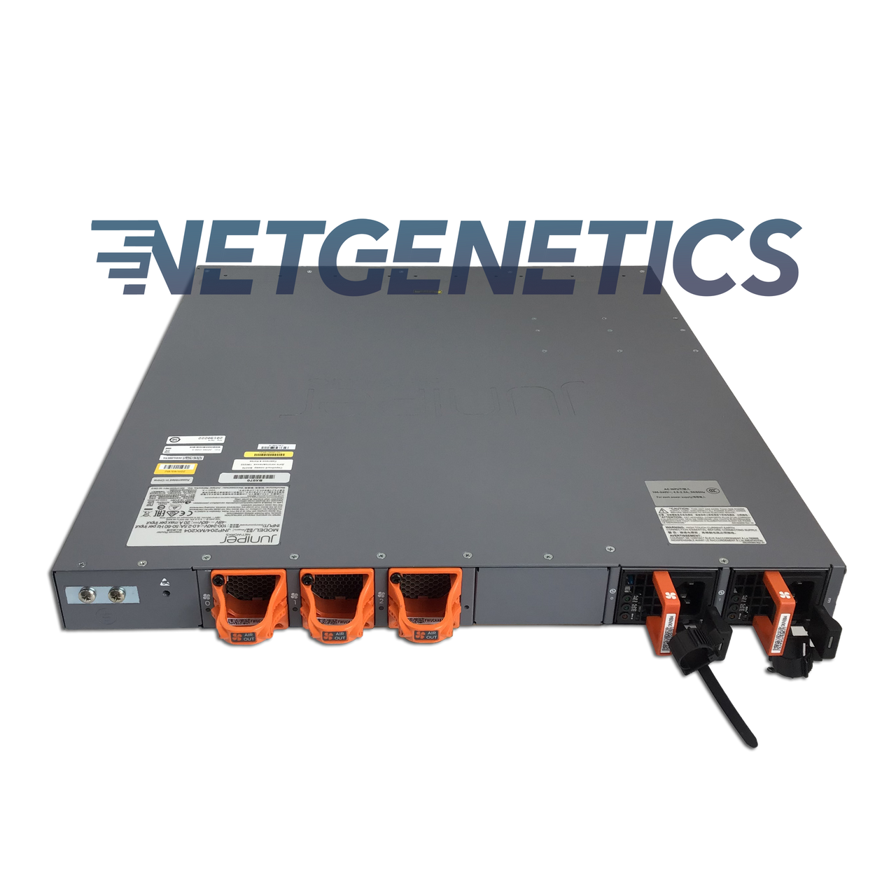Juniper Networks MX204 AC VERSION with Junos-64 dual PSU and Fans