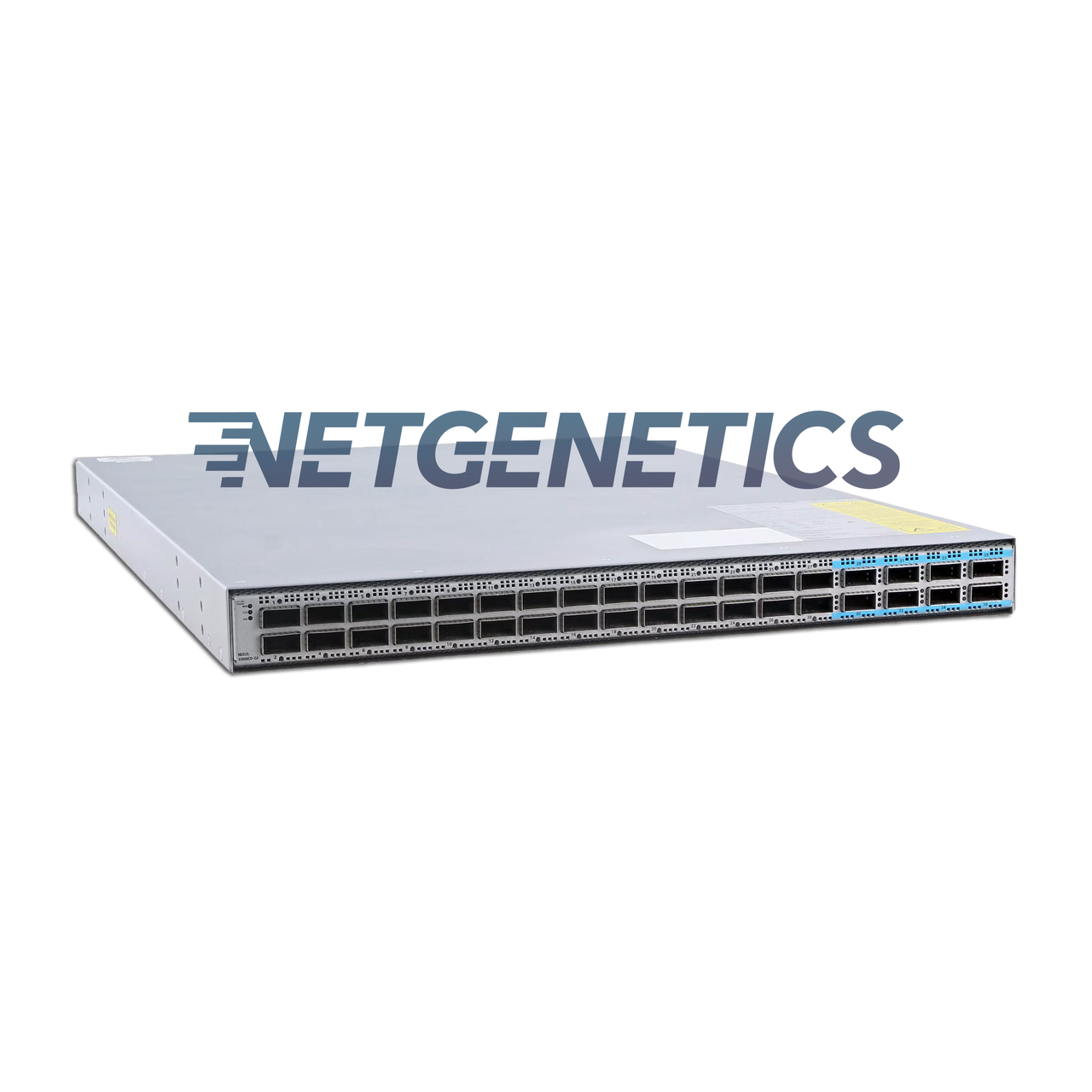 Cisco N9K-C93180YC-EX 48x 25GB SFP+ 6x 100GB QSFP28 Back-to-Front