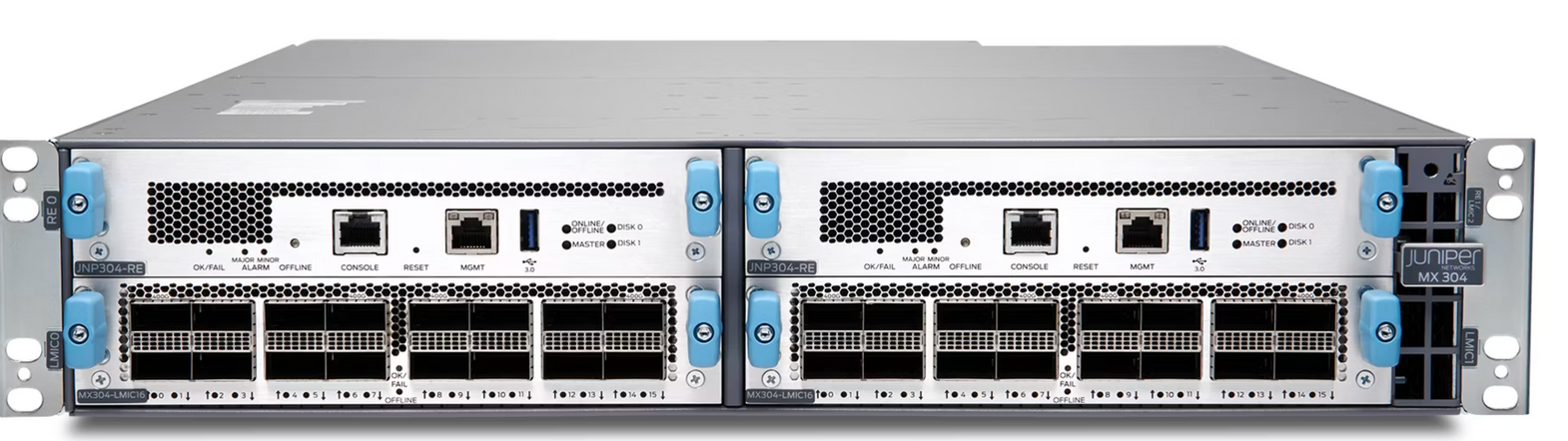 Replacing MX204 with MX304 problems and solutions: